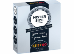 Mister Size Mister Size Kondomy Kondomy Fit Velikost 53 mm 57 mm 60 mm 3ks. | DOPRAVA ZDARMA OD 250 PLN