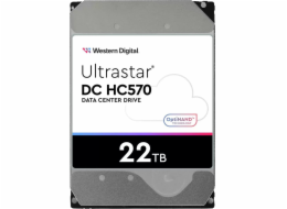 Serverový disk WD Ultrastar DC HC570 22 TB 3,5'' SATA III (6 Gb/s) (0F48155)