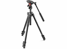 Manfrotto 290 light Kit stativ s fluidní videohlavou (MK290LTA3-V)