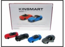 HIPO BMW Z4 Metal Drive 1:34 KT5419D Mix Cena za 1 ks.