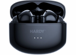 3mk bezdrátová stereo sluchátka HARDY LifePods Pro, stereo, nabíjecí pouzdro, černá