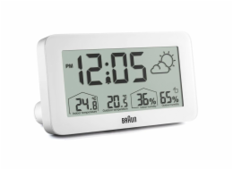 Braun BC 13 W DCF Digital Weather Station white