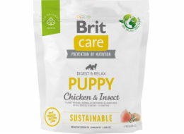 BRIT Care Dog Sustainable Puppy Chicken & Insect - dry dog food - 1 kg