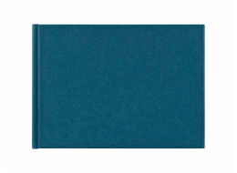 Hama Wrinkled Bookbound 24x17 36 white pages blue 7612