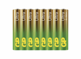 GP alkalická baterie ULTRA AAA (LR03) 8pack