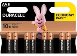 Baterie Duracell AA (x 8)