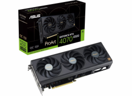 ASUS GeForce RTX 4070 SUPER PROART OC, grafická karta