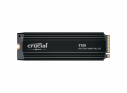 Crucial T705 with heatsink   1TB PCIe Gen5 NVMe M.2 SSD