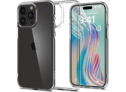 Ochranný kryt Spigen Crystal Hybrid pro iPhone 15 Pro Max transparentní