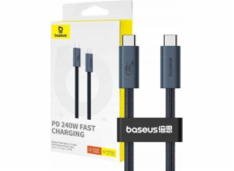 Baseus Flash Series 2 Datový Kabel USB-C - USB-C 240W 1m Cluster Black