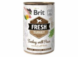 Mokré krmivo pro psy BRIT FRESH, krůta, 400 g