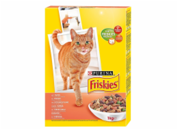 Suché krmivo pro kočky Friskies Purina, 1 kg