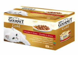 KONZERVOVANÉ EDALY PRO KOČKY "GURMET GOLD" 4 x 85 g