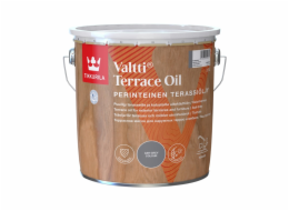 Olej na dřevo Tikkurila Valtti Terrace Oil, šedý, 2,7l