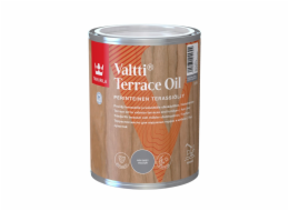 Olej na dřevo Tikkurila Valtti Terrace Oil, šedý, 0,9l