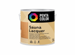 Polyakrylový lak Pentacolor Sauna, 3l