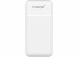 Přenosná nabíječka Standart PB68, 20000 mAh, bílá