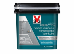 Smaltovaná barva V33 Perfection Koupelna, 0,75 l, ušlechtilá šedá