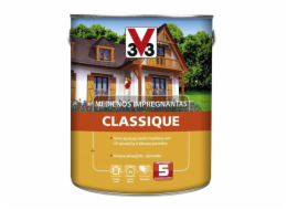 Impregnační prostředek na dřevo V33 Classique, světlý dub, 0,75l