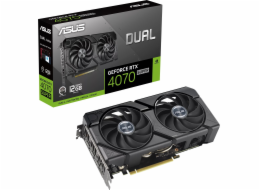 ASUS GeForce RTX 4070 SUPER DUAL EVO, grafická karta