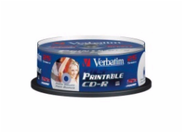 CD MED  VERBATIM 700MB 52speed 25cake printable