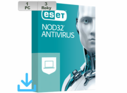 ESET NOD32 Antivirus 20XX 1PC na 3r El.lic