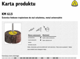 Klingspor KLINGSPOR KLINGSPOR KOLO KM613 20mm x 20mm x 6mm tl. 40