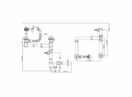 Sifon pro dvojdřez Aniplast LD0505PL, 1 1/2 x 40