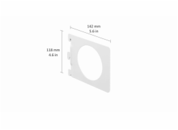 Podpěra pro panenky, 142 mm x 118 mm