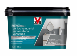 Smaltovaná barva V33 Perfection Koupelna, 2 l, ušlechtilá šedá