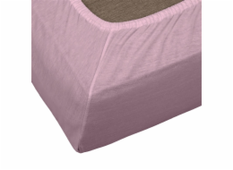 Prostěradlo Okko 624, růžové, 180/200x200 cm, s gumou