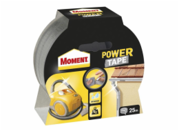 Lepicí páska MOMENT POWER TAPE, 25 m × 50 mm, stříbrná