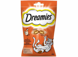 Delicious pro kočky Dreamies, s kuřecím masem, 60 gr