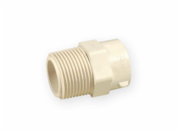 Spojka 4704-005, PVC-C, 1/2" vnější závit/vnitřní lepidlo