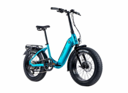 Elektrokolo Leader Fox CODY FAT BIKE,20" M:2024-1 modrá