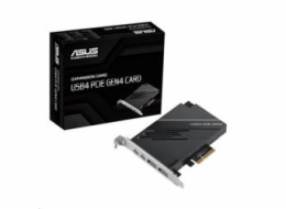 ASUS Rozšiřovací karta USB4 PCIe Gen4, PCIe 4.0 x4, 2x USB4 Typ-C, 2x DP