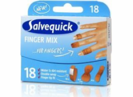 Salvequick Salvequick Náplasti na prsty Mix 1 balení - 18 ks