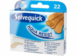 Voděodolné náplasti Salvequick Aqua Resist 1 balení-22 ks