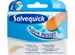 Voděodolné náplasti Salvequick Aqua Resist 1 balení-20 ks