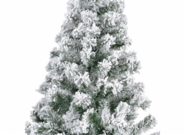 Zasněžený umělý vánoční stromek 9684261, 180cm, se stojanem