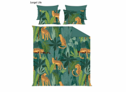 POTAH COMPL SATIN JUNGLE LIFE 200X220