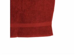 Osuška DOMOLETTI FROTÉ, 140×70 cm, tmavě červená