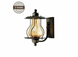 Montážní lampa 009-WU, 60W, E27, IP43, matná hnědá