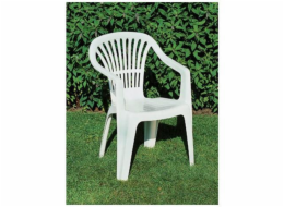PROGARDEN SCILLA, bílá, 54×53×80 cm židle venkovní bílá