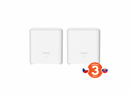 Tenda Nova EX3 (2-pack) WiFi6 AX1500 Mesh Gigabit system, 4xGLAN/GWAN, WPA3, VPN, SMART CZ aplikace