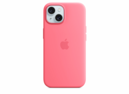 iPhone 15+ Silicone Case with MS - Pink