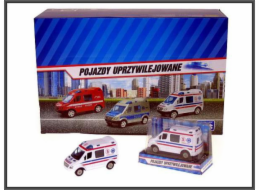 Hipo Mini Van Ambulance 8cm v krabici p24