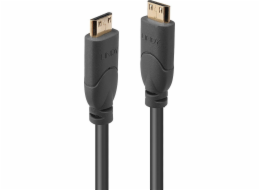 Lindy HDMI Mini - HDMI Mini kabel 0,5 m šedý (41040)