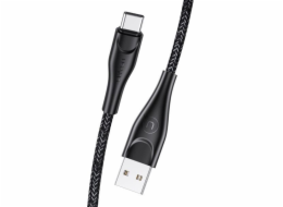 Usams USB-A – USB-C kabel USB 1 m černý (63794-uniw)