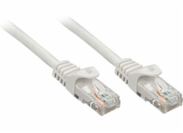 Lindy Patchcord Cat5e, U/UTP, 1m, šedý (48401)